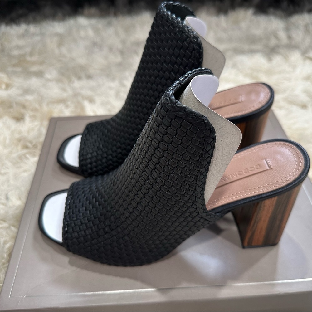 NWT Leather Woven Sandal